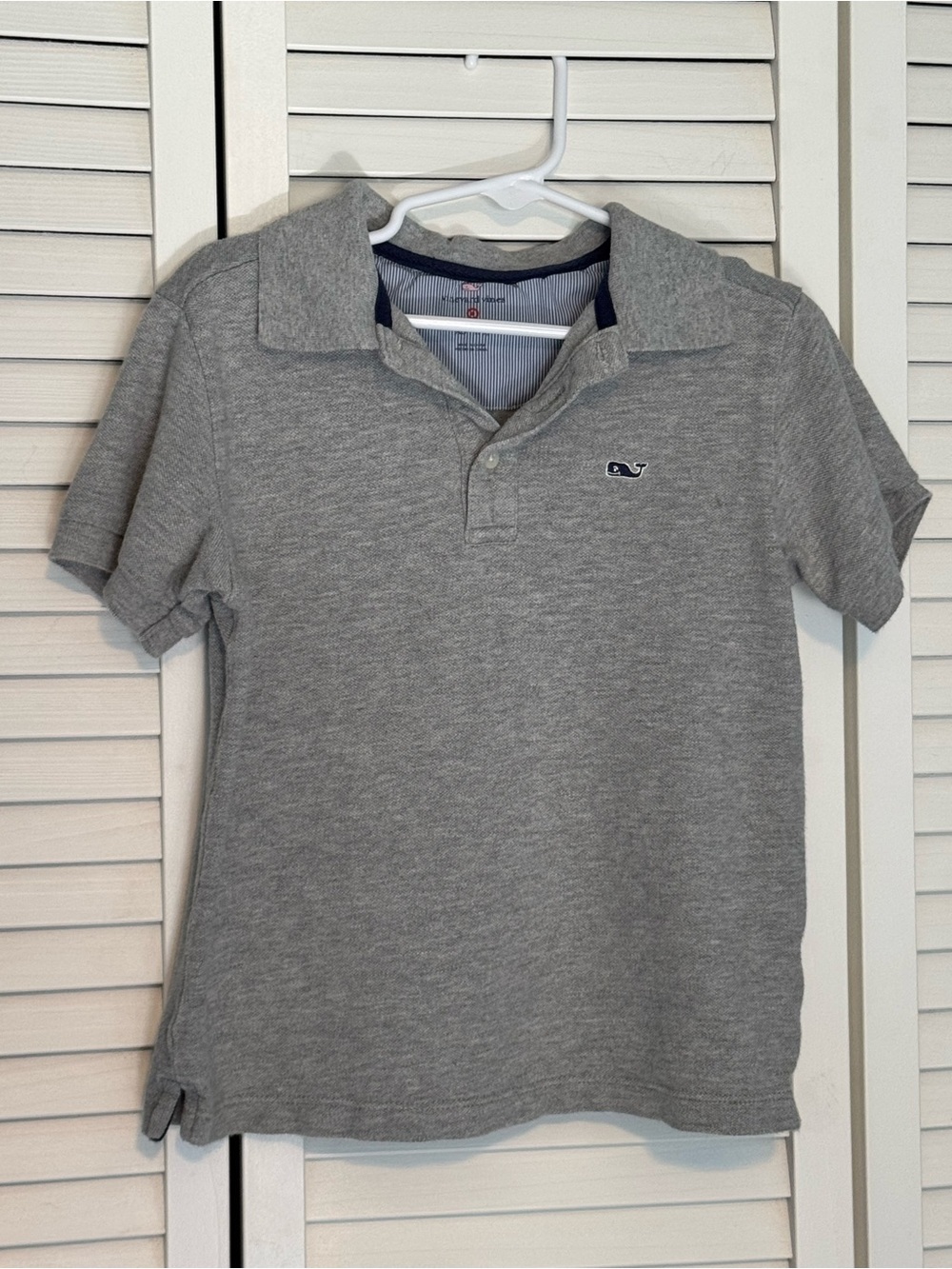 Vineyard Vines X Target Collab XS 4/5 gray short sleeve polo
